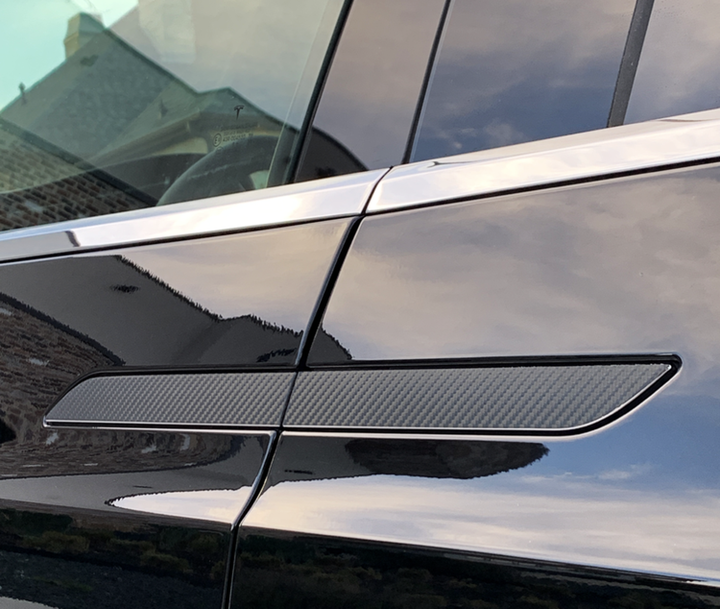 Model X Dörrhantag 3M folie