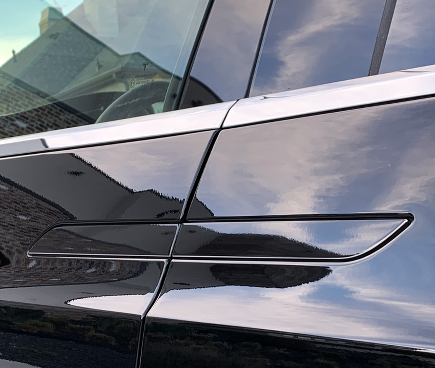 Model X Dörrhantag 3M folie