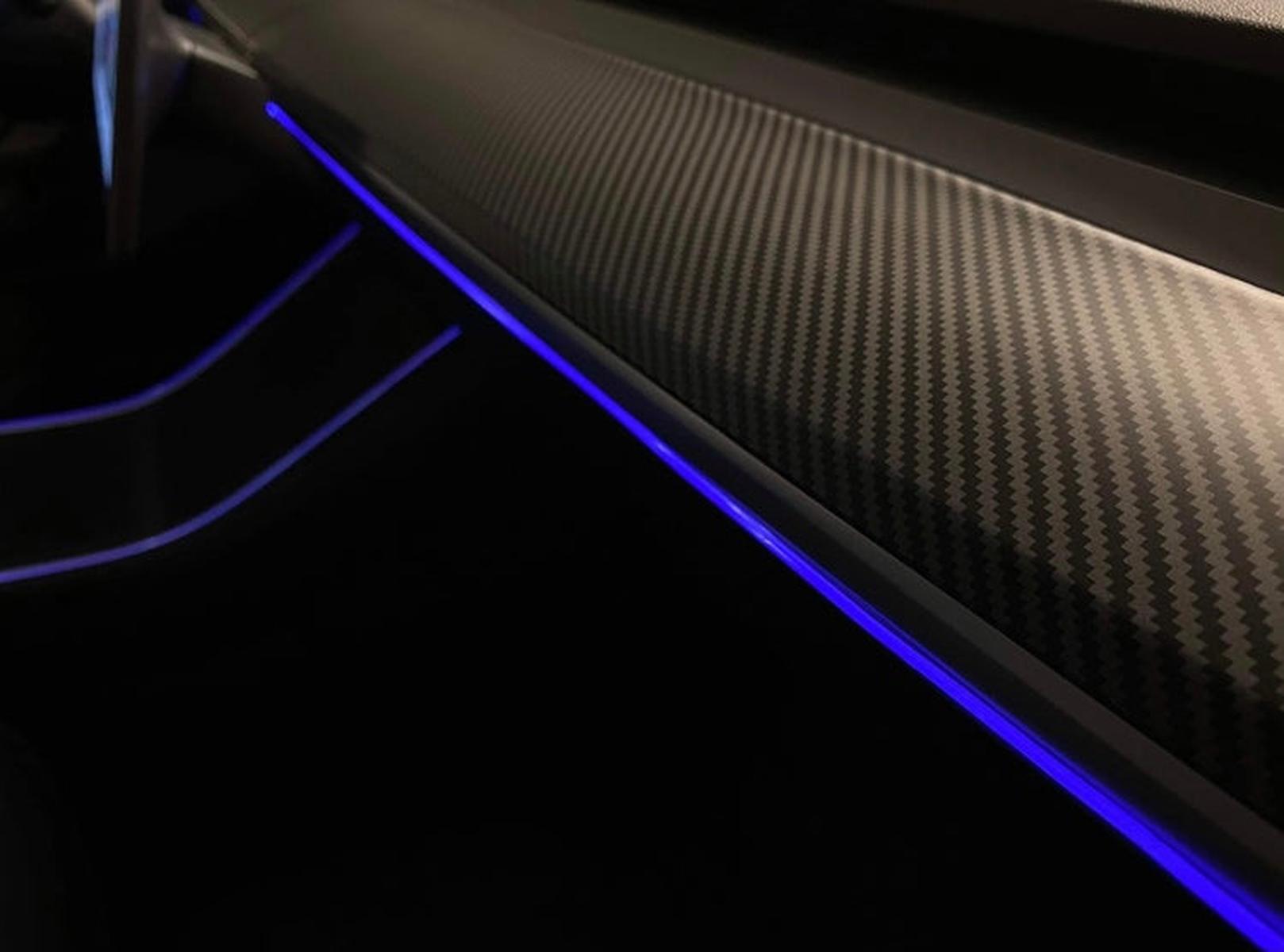 LED strip Appstyrd Flera Färger Tesla Model 3 & Y