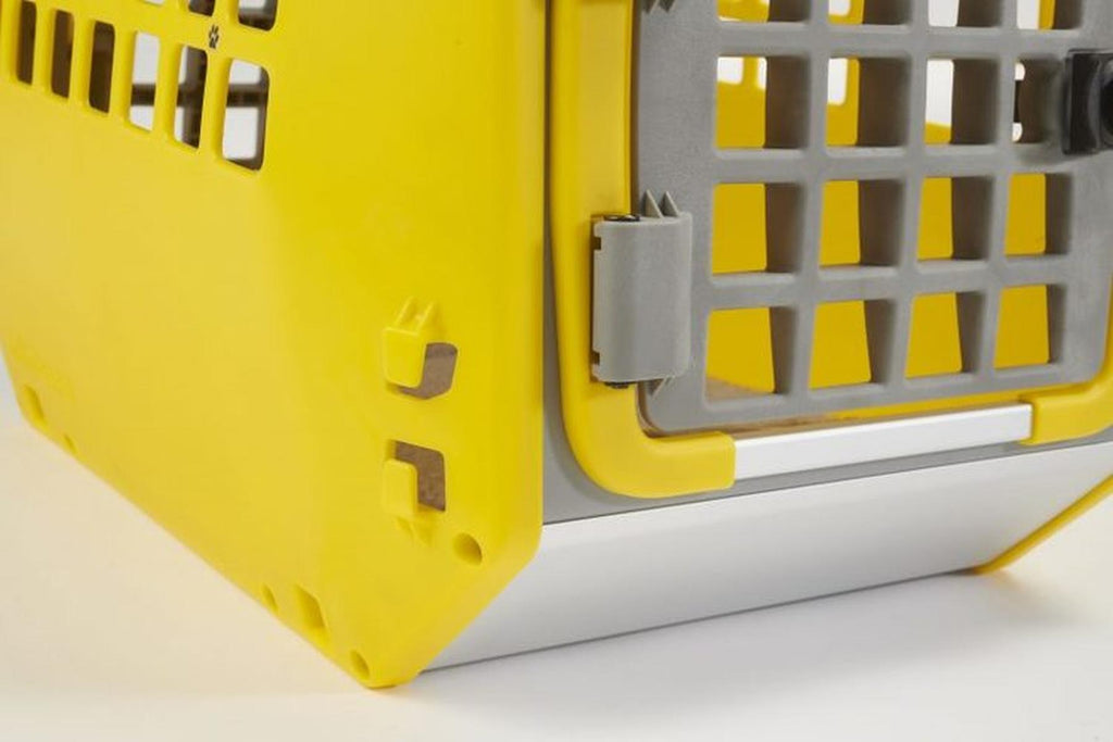 Koiran häkki Care2 Keltainen M & L