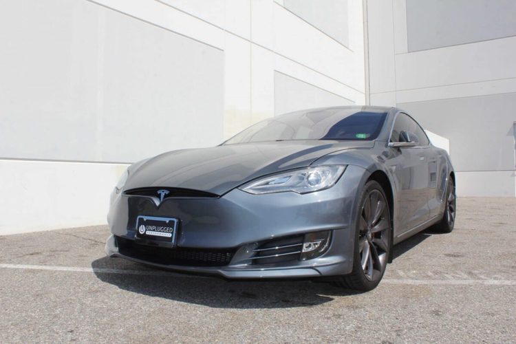 Unplugged Performance - Model S front fascia