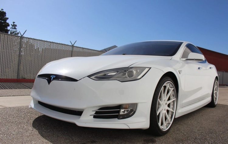 Unplugged Performance - Model S front fascia