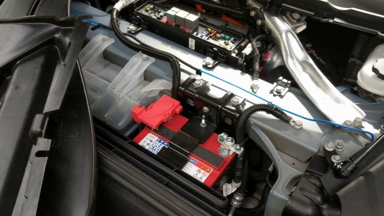 Model S 12V battery