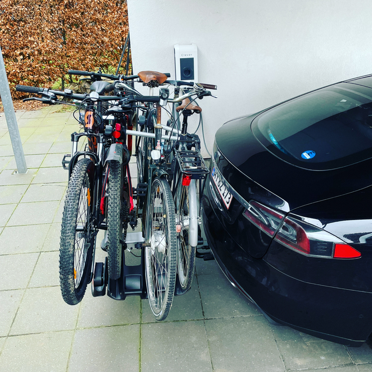 Dragkrok / Cykelkrok Tesla Model S