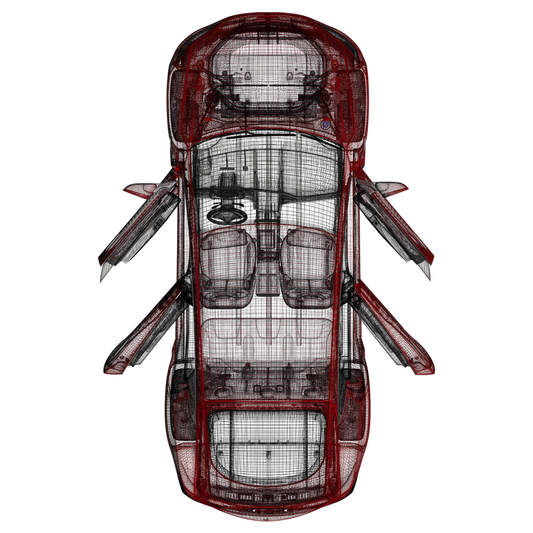 Amptech - Model S Soft close (4 døre)