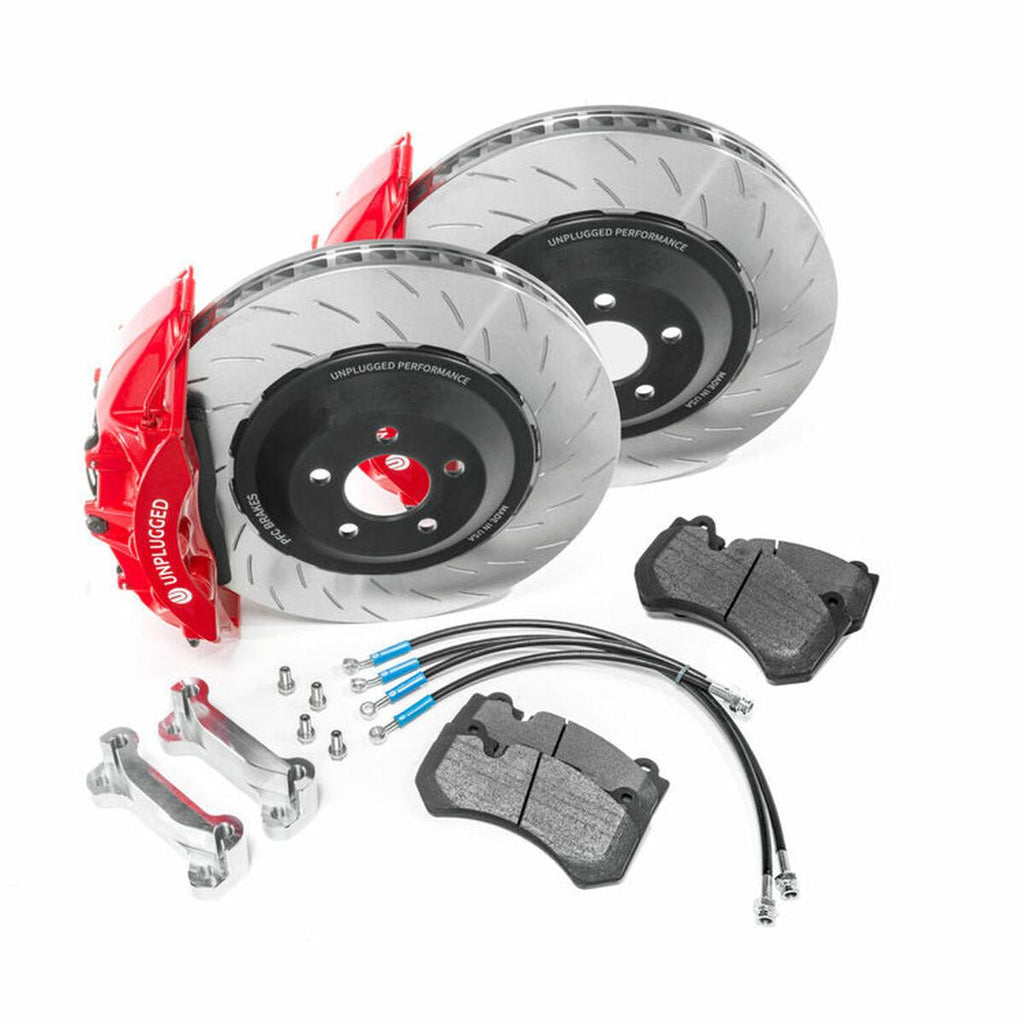 UP x PFC 6 Piston Front Big Brake kit Unplugged Performance Model 3/Y
