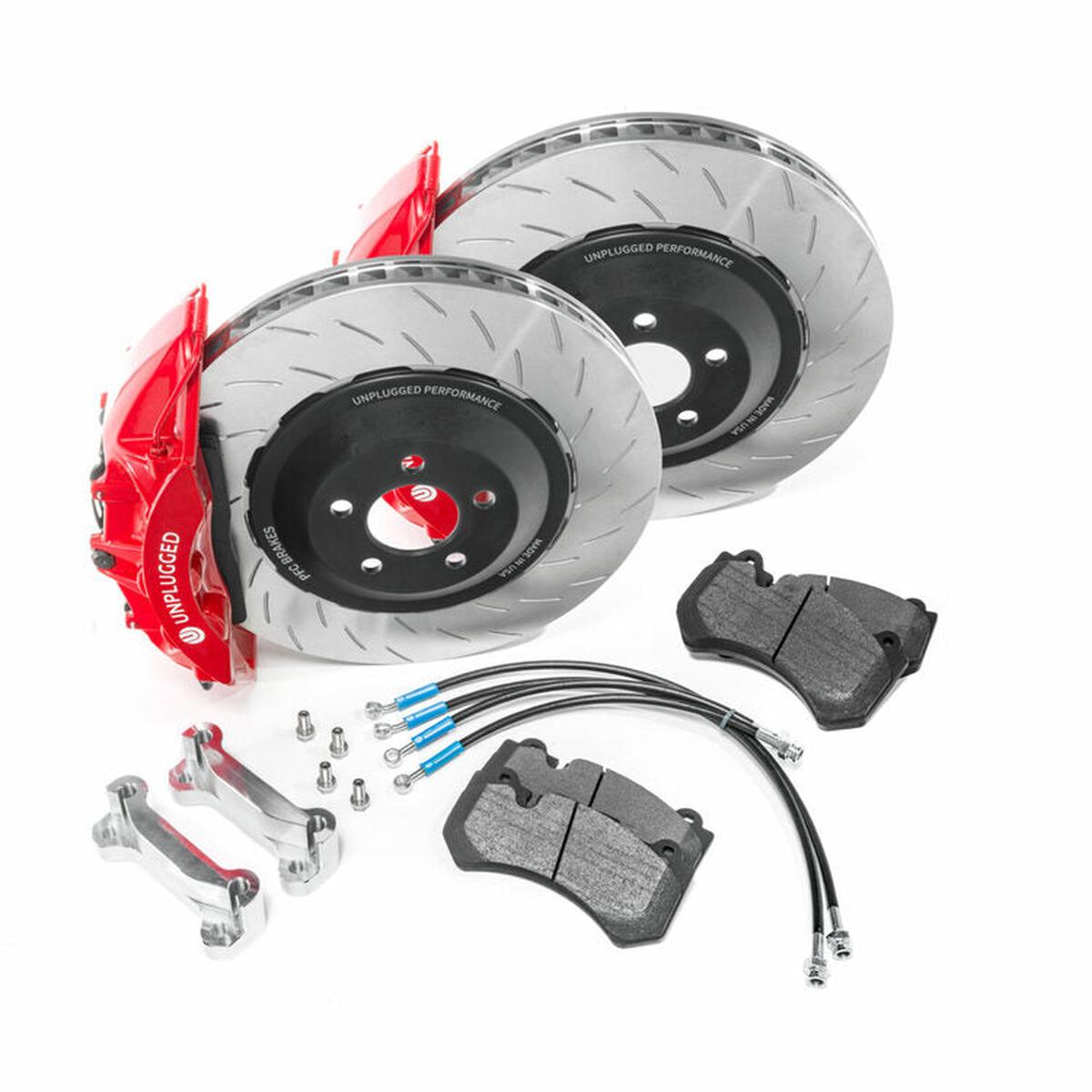 UP x PFC 6 Piston Front Big Brake kit Unplugged Performance Model 3/Y