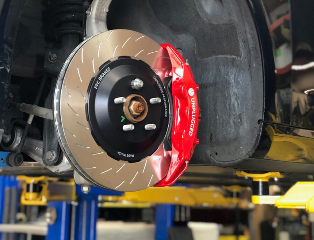 UP x PFC 6 Piston Front Big Brake kit Unplugged Performance Model 3/Y