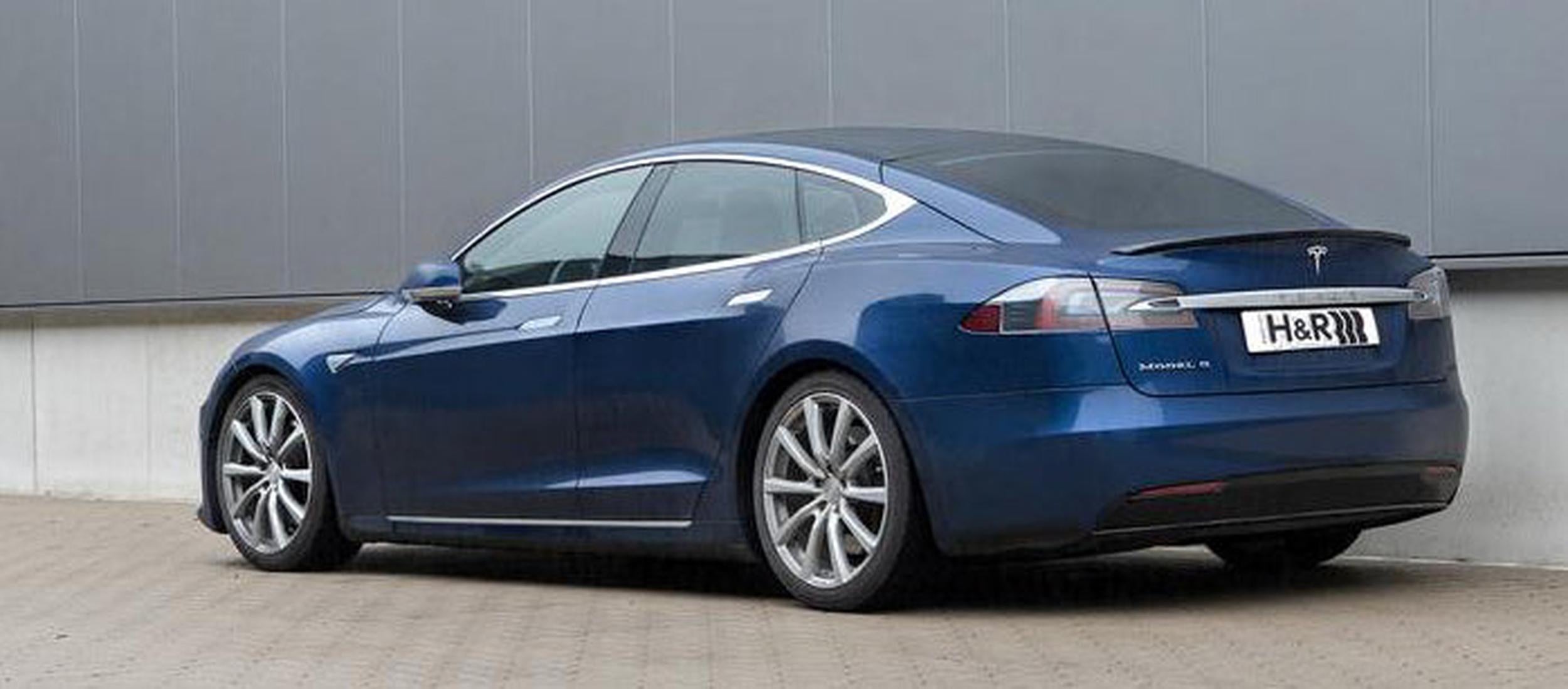 Sänkningsfjädrar AWD H&R Tesla Model S