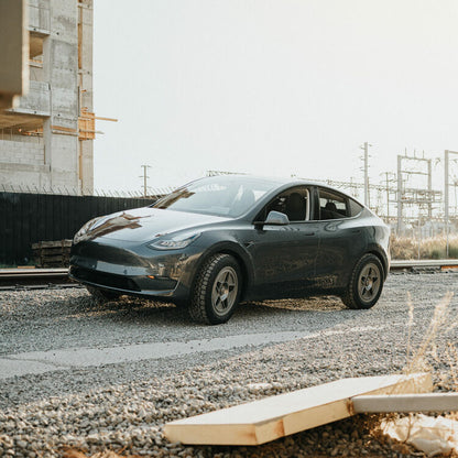 Unplugged Performance - Model Y Coilover suspension kit dirt & snow