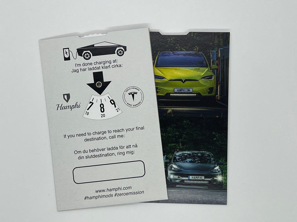 P-skiva Laddning Elbil