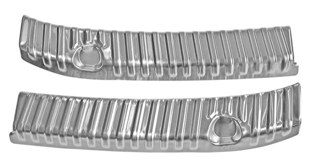 Lastskydd / Stötfångarskydd Metall Silver / Svart Tesla Model Y