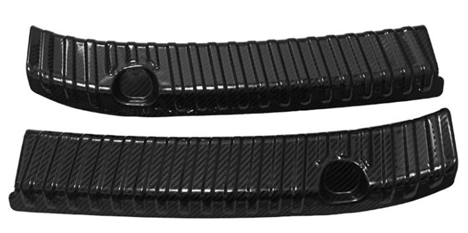 Lastskydd / Stötfångarskydd Metall Silver / Svart Tesla Model Y