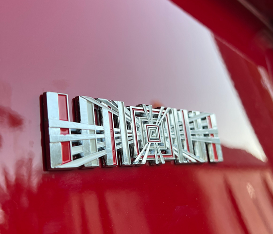Tesla Plaid emblem