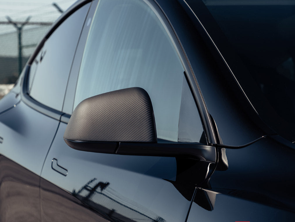 Sidespejle Kulfiber Matt Tesla Model Y