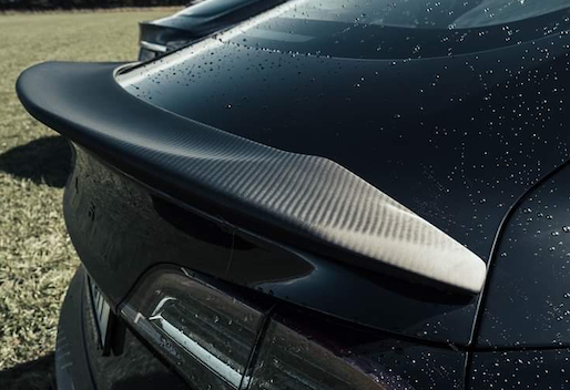 Model 3 V-spoiler carbon fiber matt/gloss