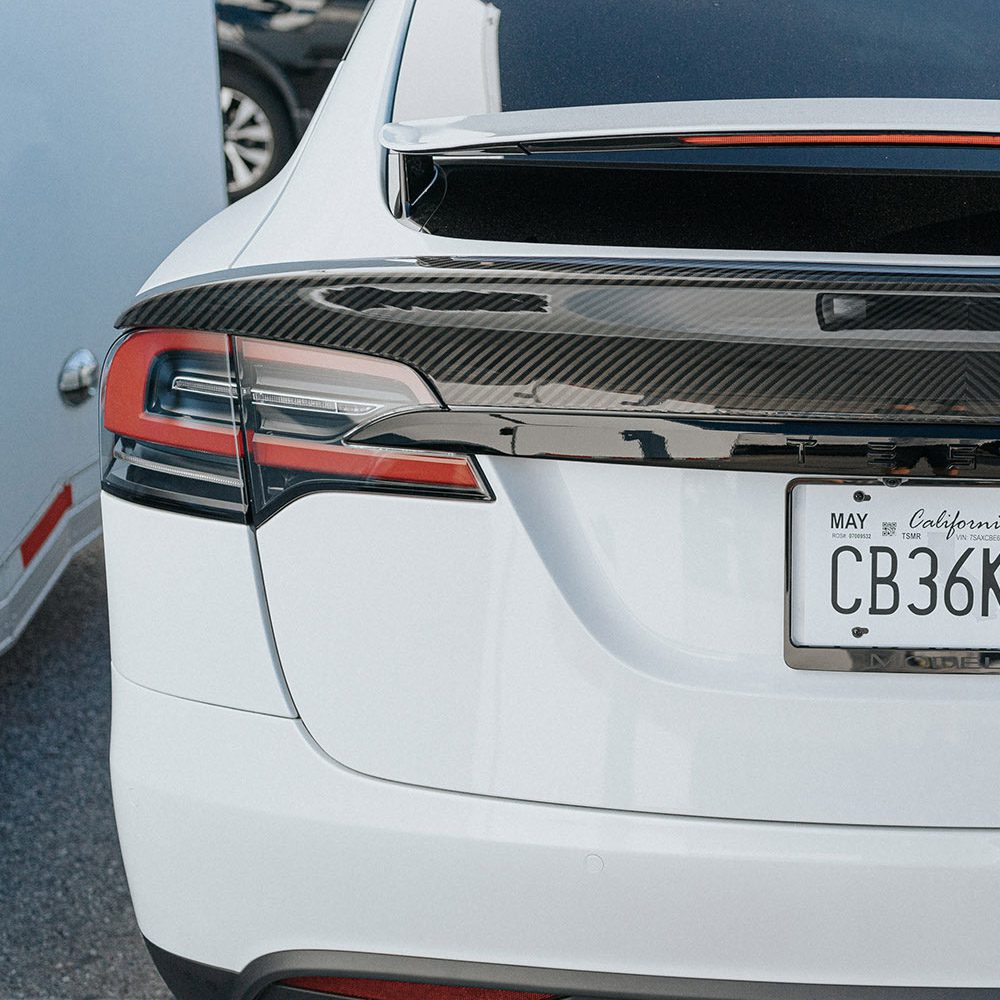 UP x Koenigsegg - Model X Carbon Fiber Long Tail Decklid Spoiler