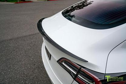 T-sportline - Model 3 Carbon Fibre Executive Trunk Spoiler -mallin tavaratilan spoileri