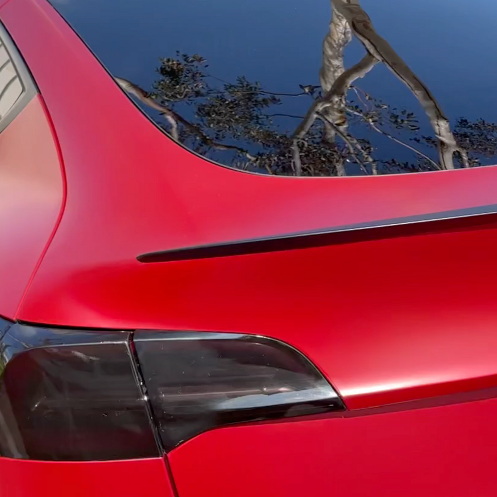 Spoiler ABS Blanksvart Tesla Model Y