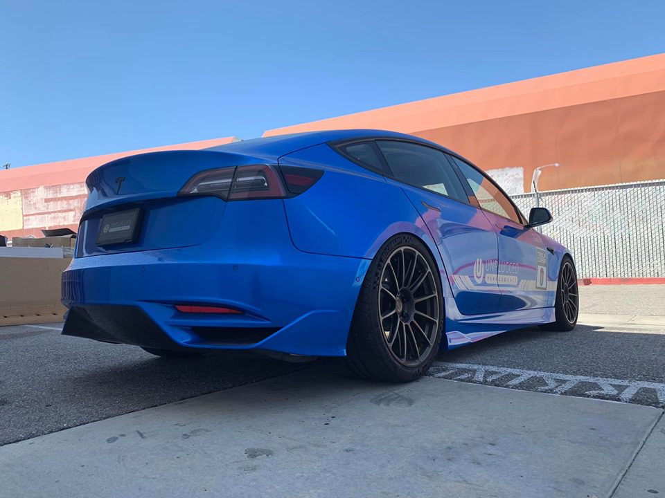 Unplugged Performance - Model 3 Ascension Side Skirt Set