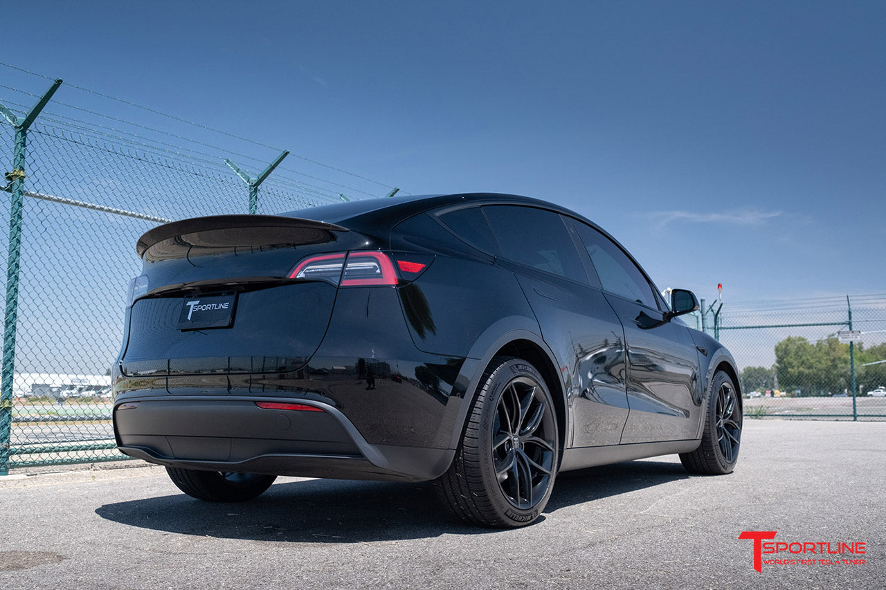 T-sportline - Model Y carbon fiber executive trunk spoiler