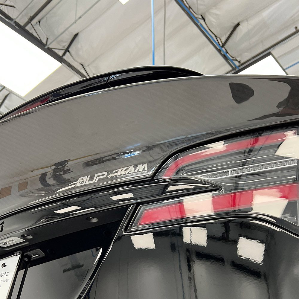 UP x Koenigsegg - Model X Carbon Fiber Long Tail Decklid Spoiler
