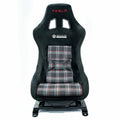 Alcantara Bucket Racing Seat Unplugged Performance Tesla Model S & X Plaid