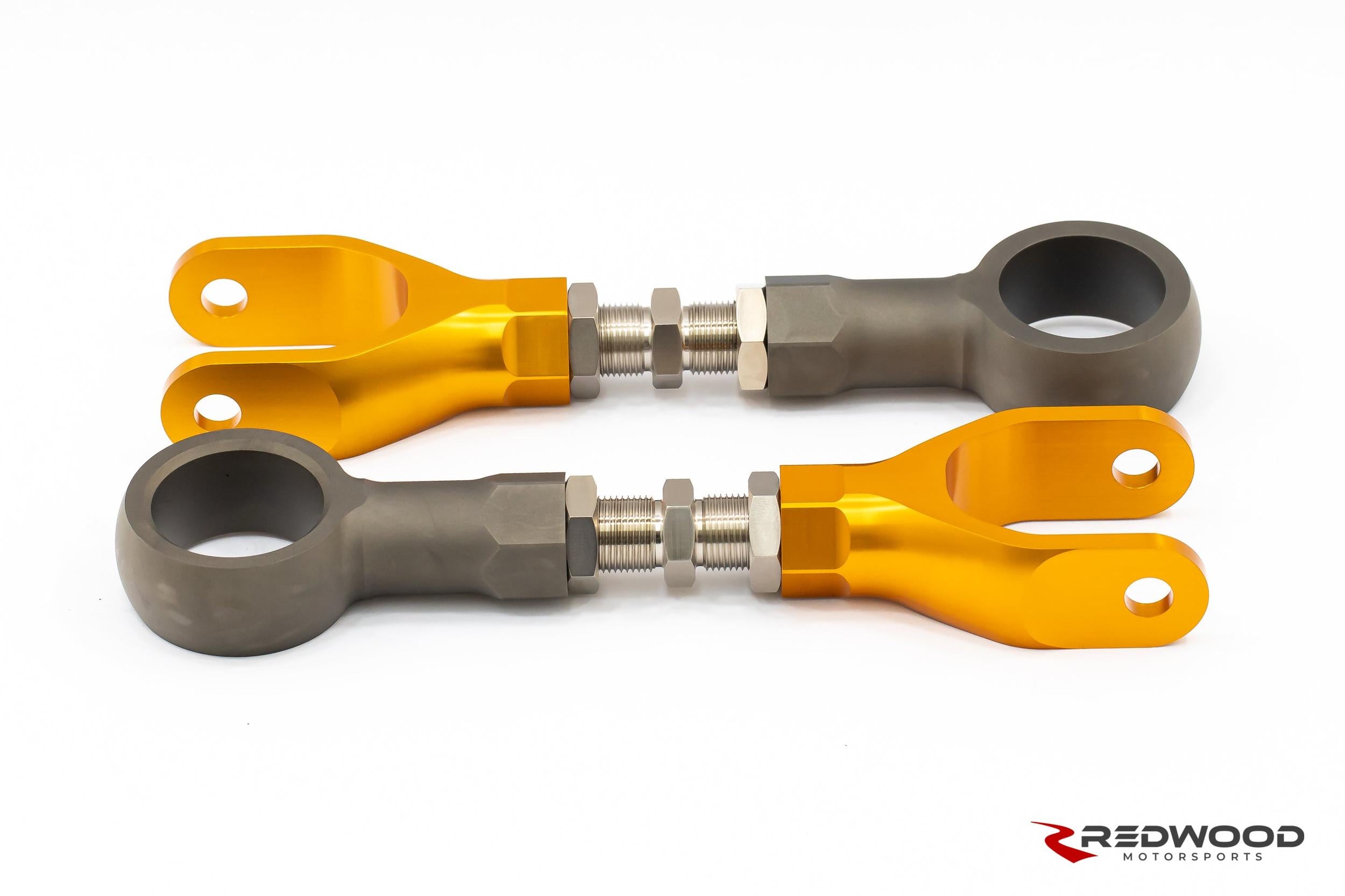 Redwood Motorsports - FPX - OEM rubber bushing adjustable rear camber & toe control arms