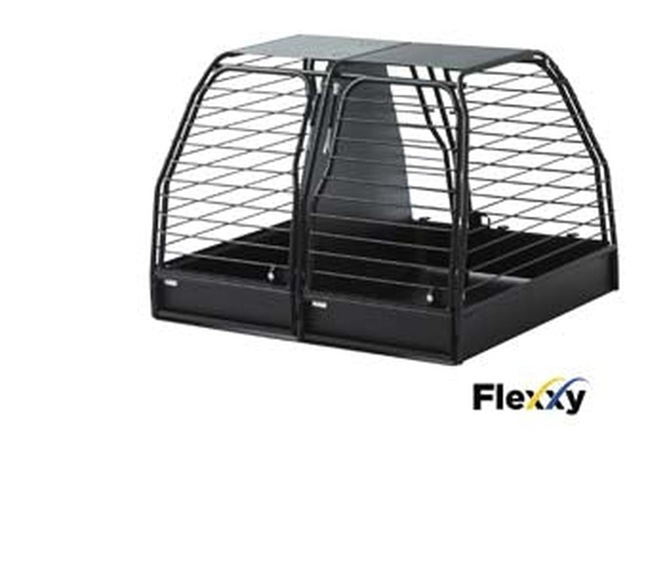 Hundbur Flexxy dubbel M