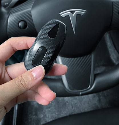 Model S/3 keyfob carbon fiber