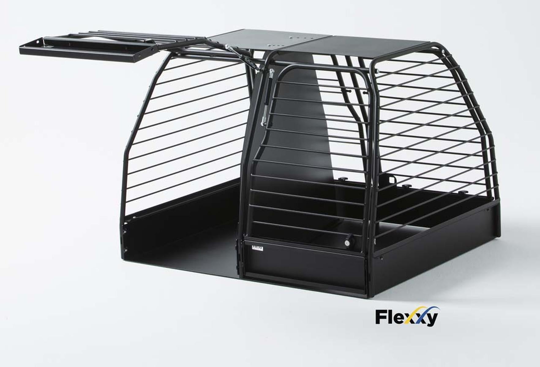 Hundbur Flexxy dubbel M