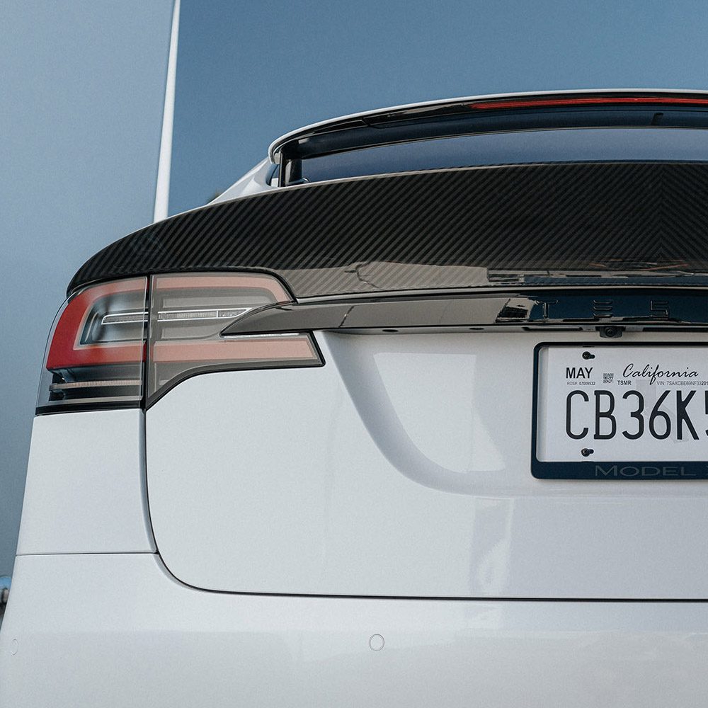 UP x Koenigsegg - Model X Carbon Fiber Long Tail Decklid Spoiler