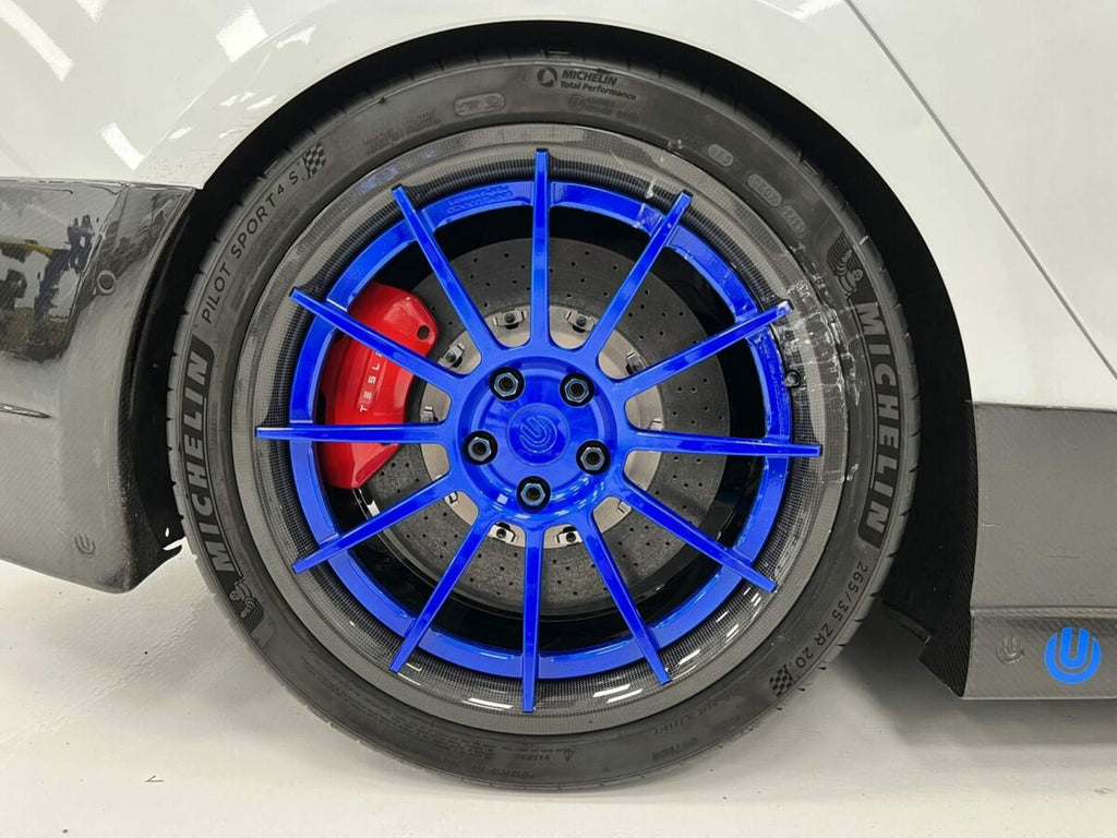 Carbon Ceramic Rear Big Brake Kit Unplugged Performance Model 3/Y