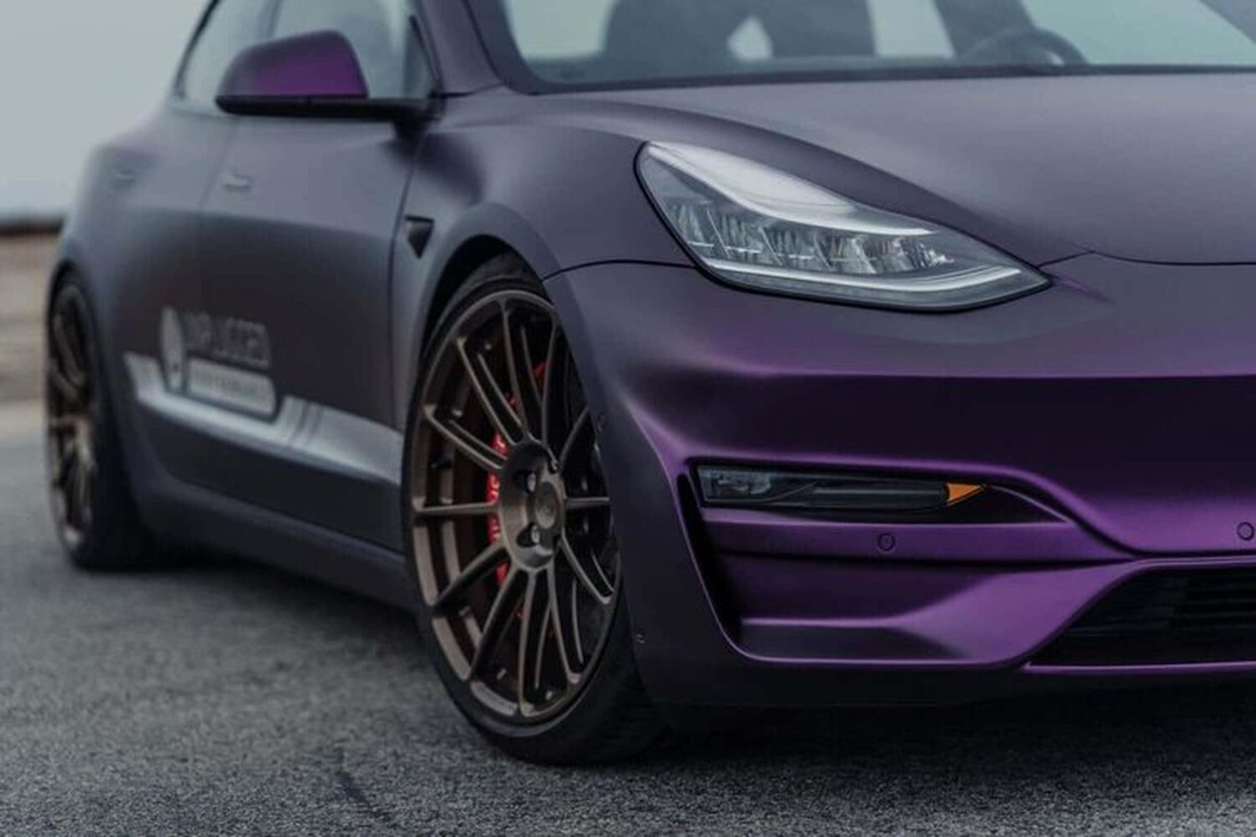 Unplugged Performance - Model 3 front fascia