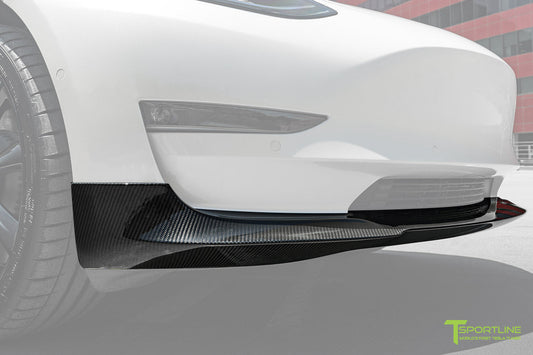 T-sportline - Model 3 Carbon Fiber Front Apron