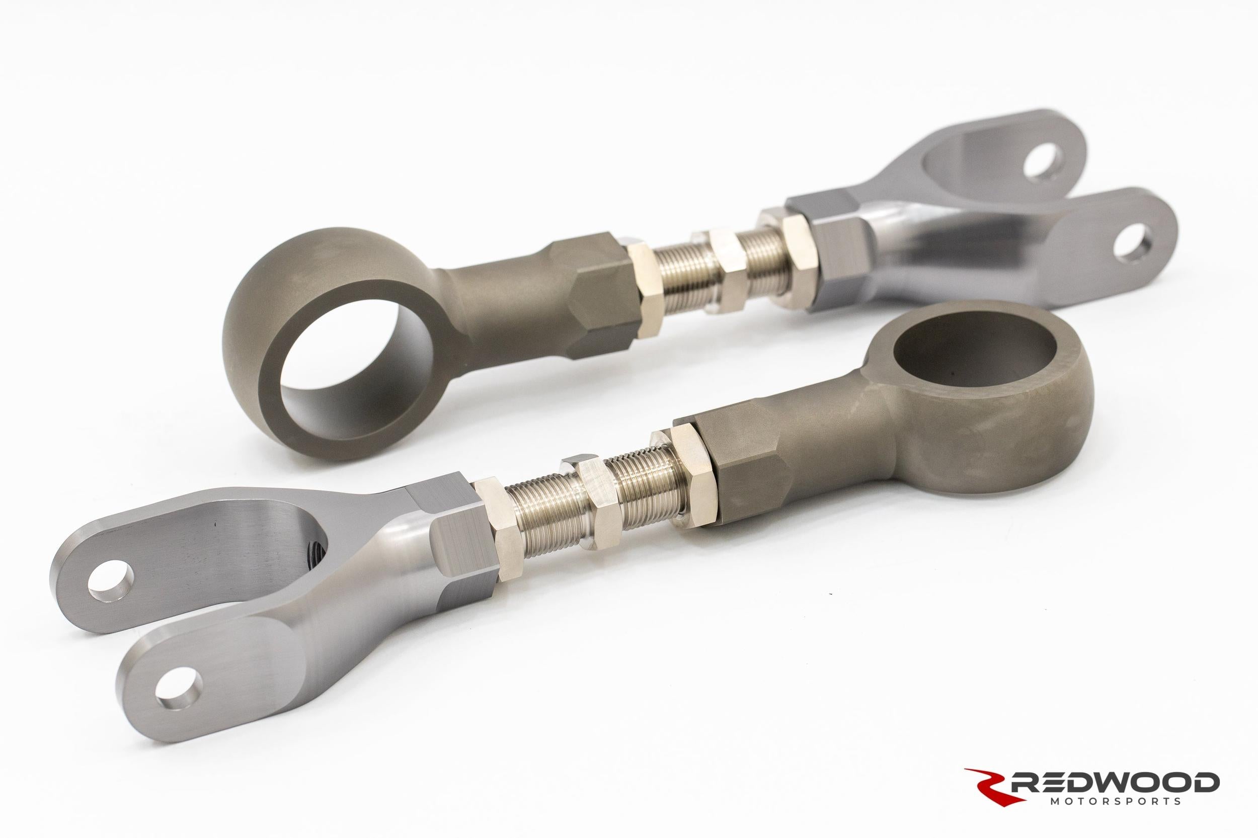 Redwood Motorsports - FPX - OEM rubber bushing adjustable rear camber & toe control arms