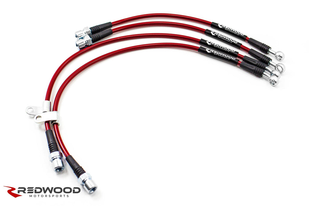 Redwood Motorsports - Model 3/Y Stainless Steel Brake Lines