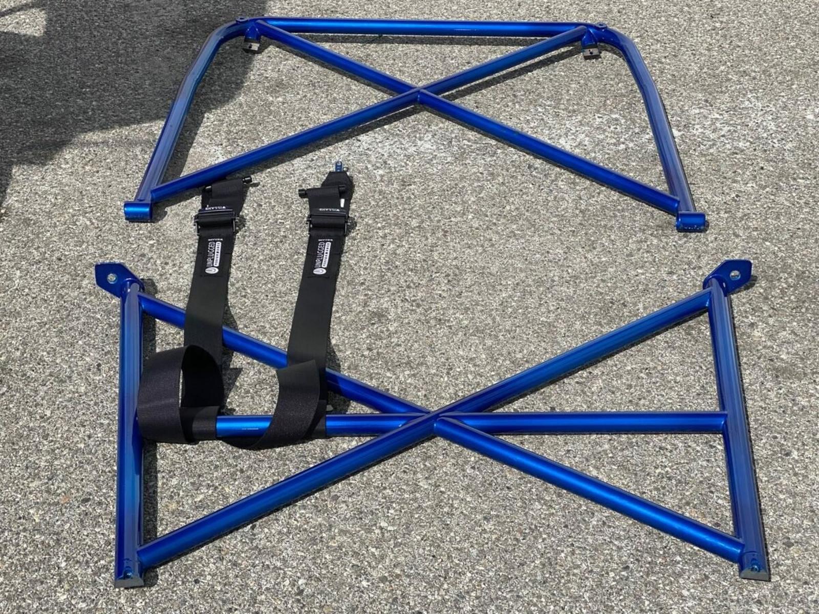 Bolt-In 4 Point Harness Bar System Unplugged Performance Model 3