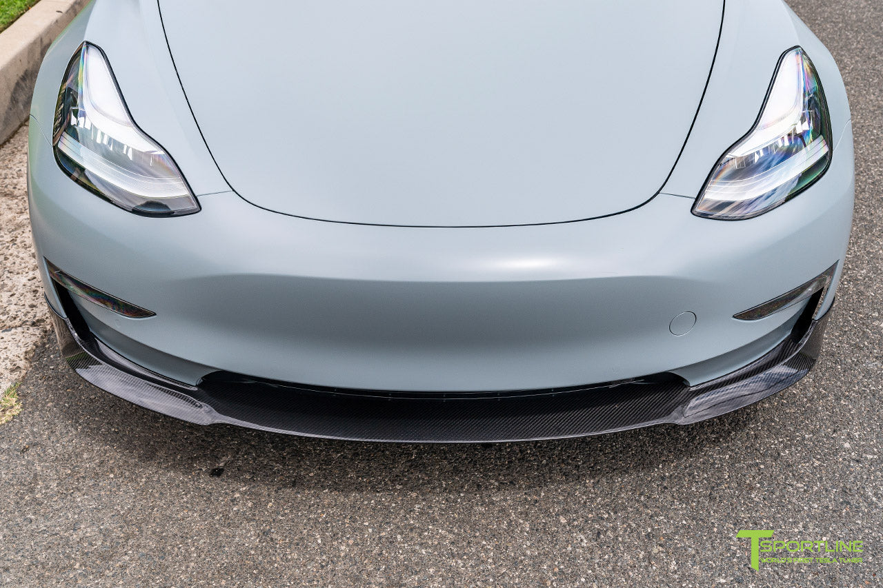 T-sportline - Model 3 Carbon Fiber Front Apron