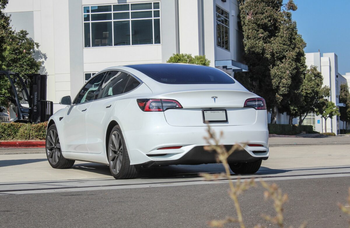 Unplugged Performance - Model 3 Ascension Rear Bumper and Diffuser System