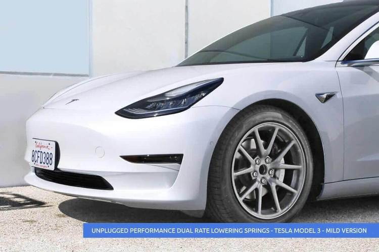 Sänknings-/komfort-fjädrar Unplugged Performance Model 3