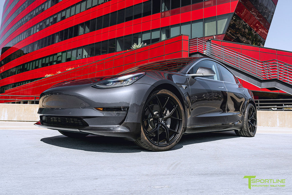 T-sportline - Model 3 Carbon Fiber Front Apron