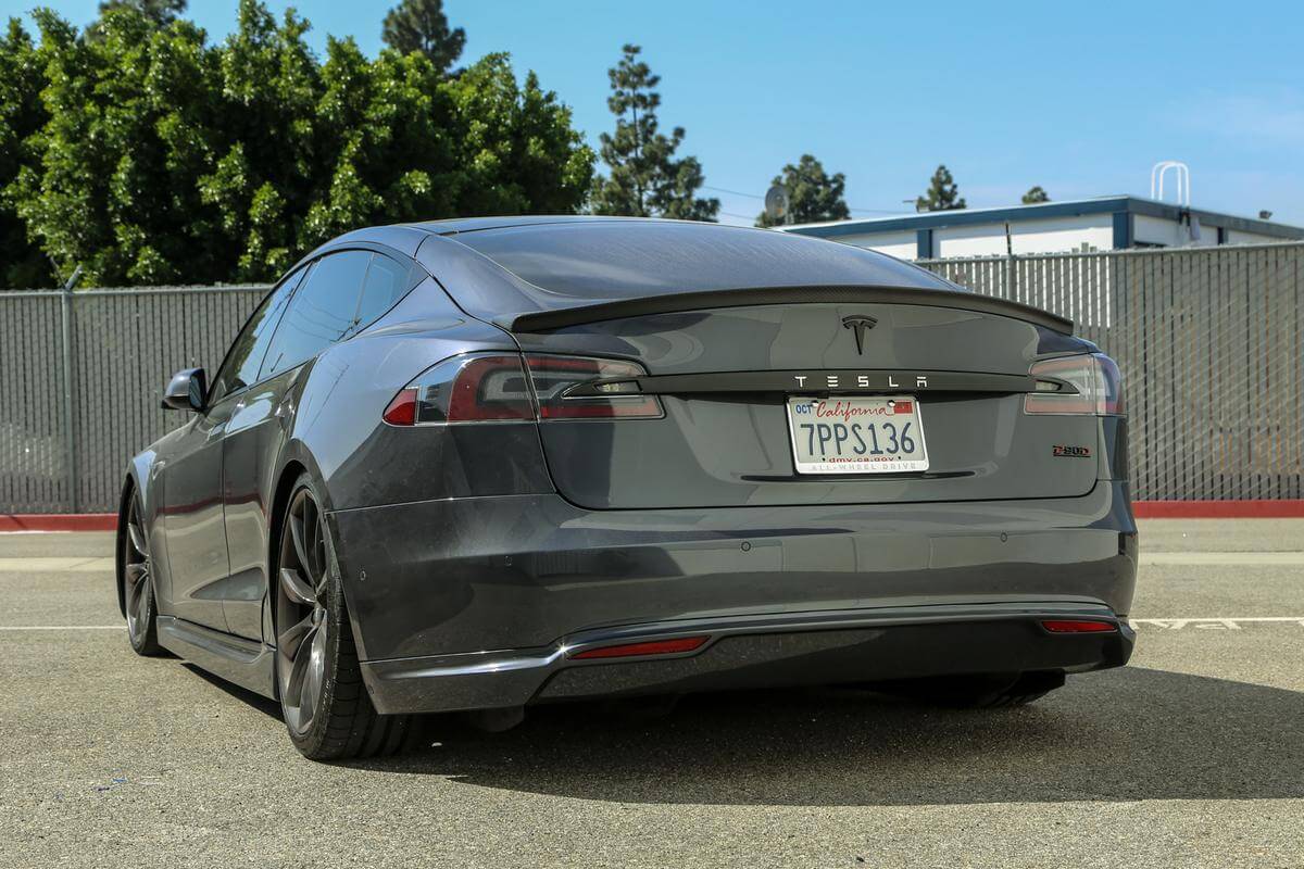 Unplugged Performance - Model S Rear Under Spoiler and Diffuser System (2012-2016.5)