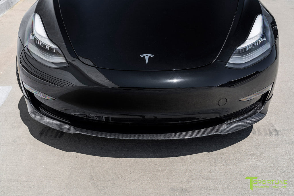 T-sportline - Model 3 Carbon Fiber Front Apron