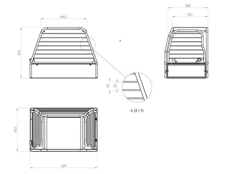 Koiran häkki Flexxy S