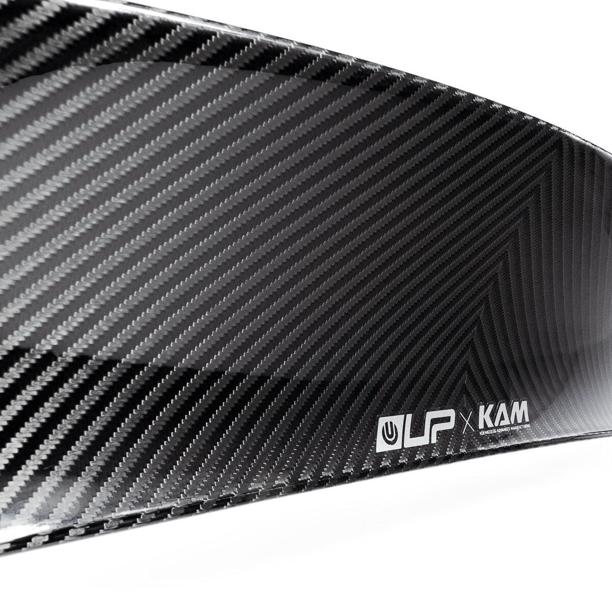 UP x Koenigsegg - Model X Carbon Fiber Long Tail Decklid Spoiler