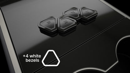 S3XY Buttons Gen2 grunnpakke 4 knapper - Tesla