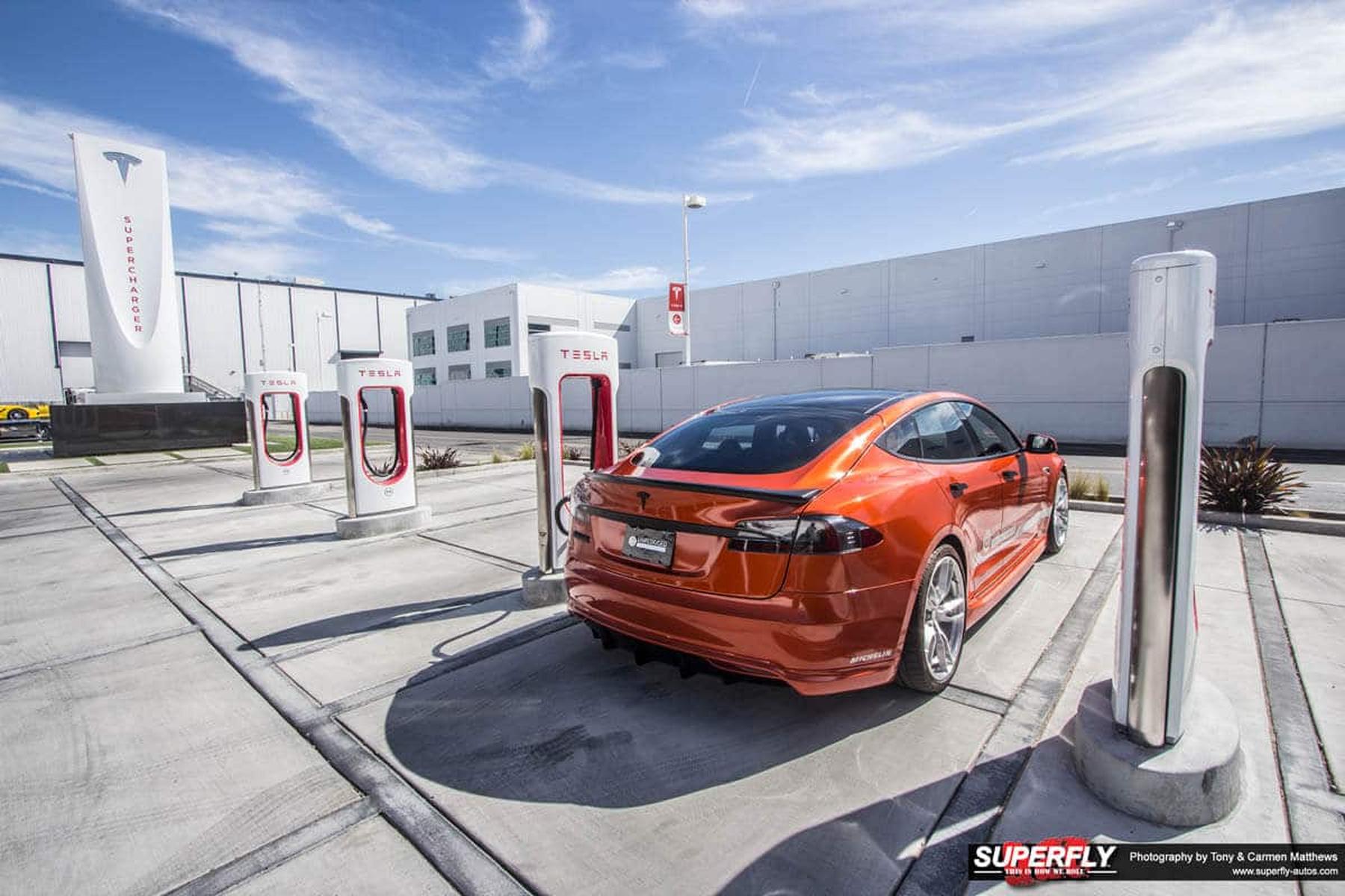 Unplugged Performance - Model S Rear Under Spoiler and Diffuser System (2012-2016.5)