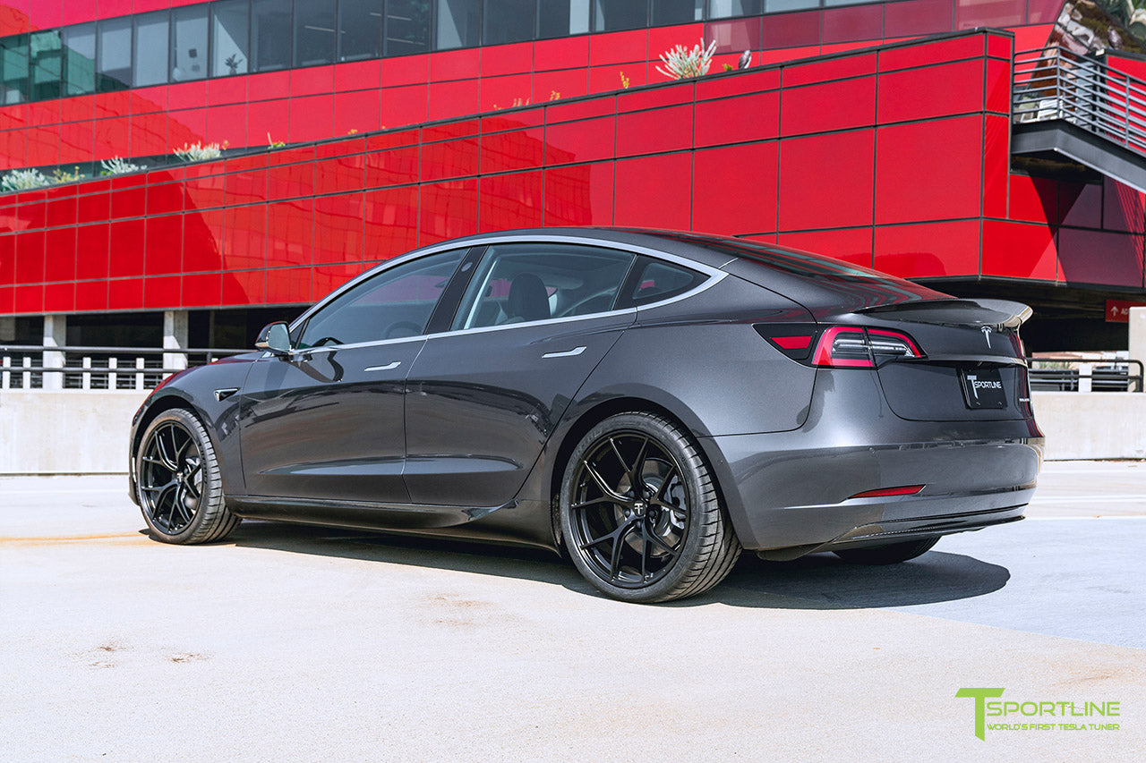 T-sportline - Model 3 sideskørter i kulfiber (sæt med 2)