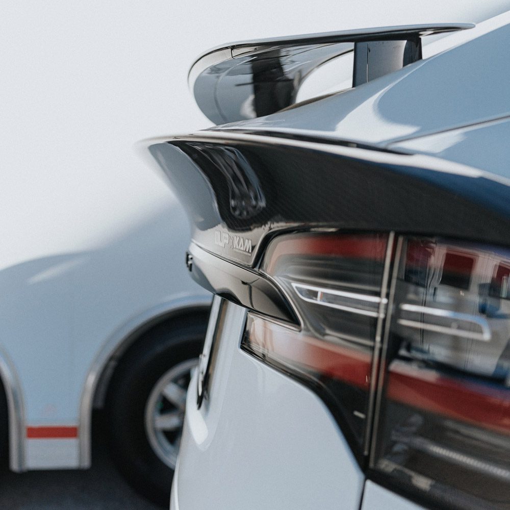 UP x Koenigsegg - Model X Carbon Fiber Long Tail Decklid Spoiler